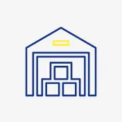 工場や倉庫など イラスト