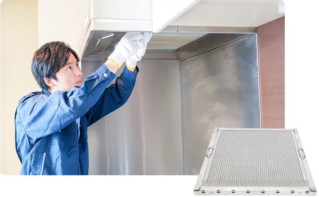 業務用レンジフィルター イメージ画像