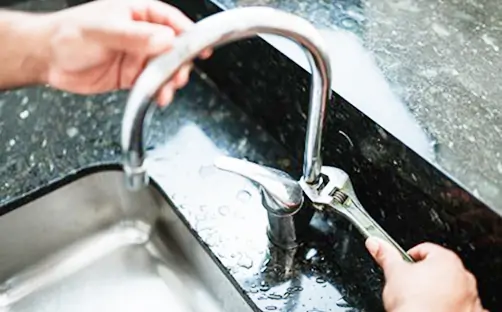 分岐水栓の取り付けイメージ