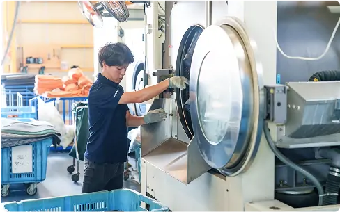 CPI事業部（マット洗浄）